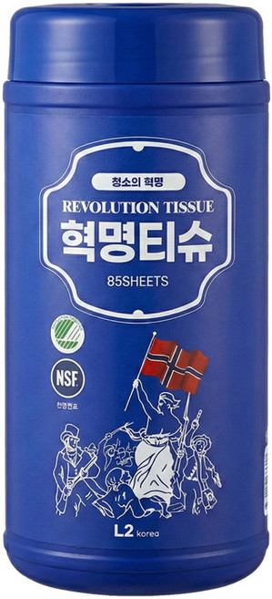 혁명티슈 85매, 1개