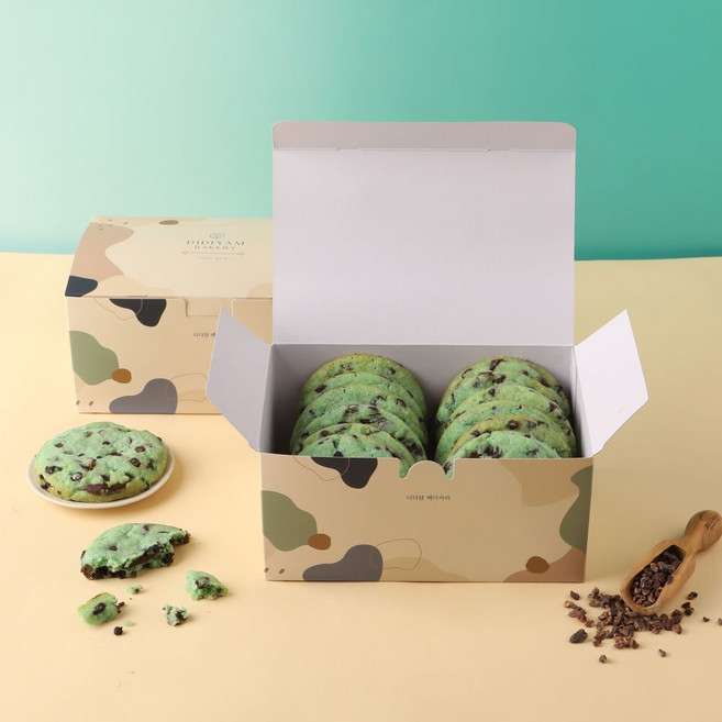 디디얌 민트초코칩쿠키 12개입세트, 12개, 50g