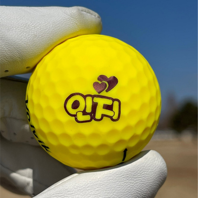 골프공 도장 스탬프 빅사이즈 제작 홀인원 골프용품 선물 파크골프 요즘유행하는 볼마킹 볼라이너, 랜덤, 랜덤  5ml, 1개