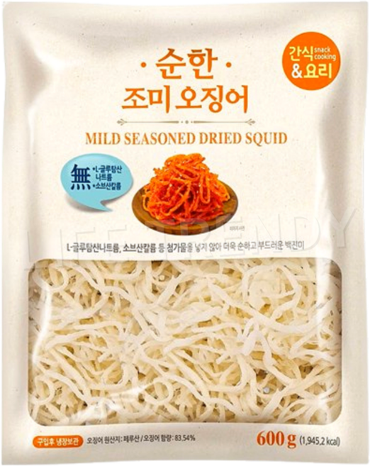 삼영수산 순한 조미 오징어, 1개, 600g