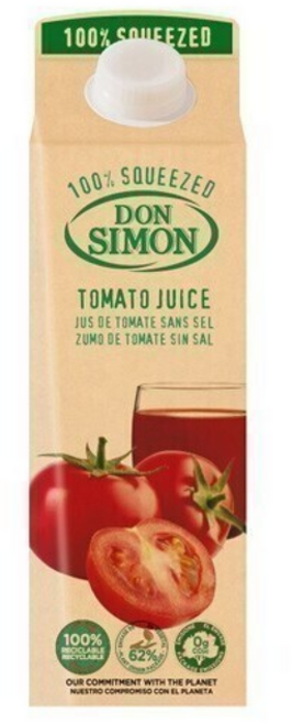돈시몬 착즙 토마토주스, 1개, 1L
