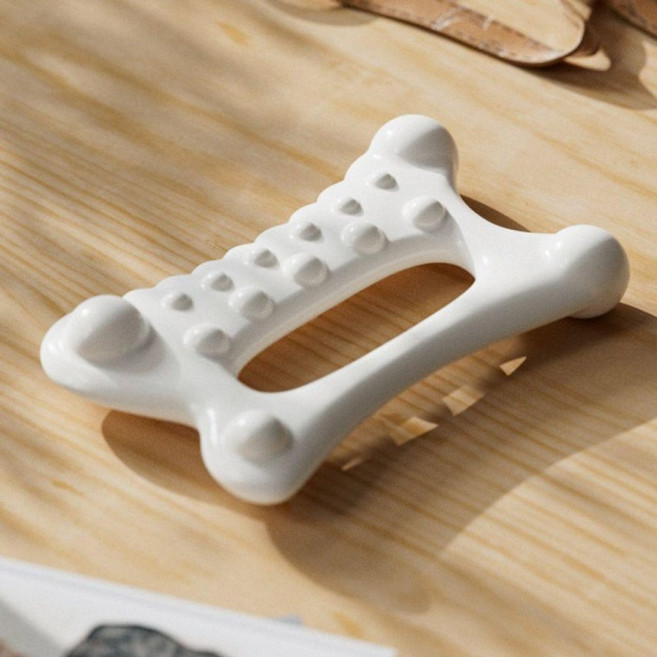 캠쉬 괄사 얼굴 바디 두피 마사지 도구, 1개, 화이트