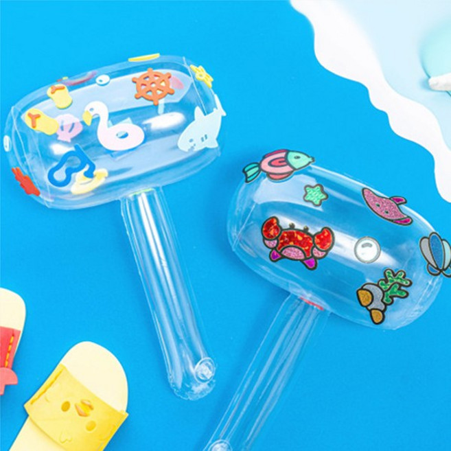 PVC 투명 뿅망치 꾸미기