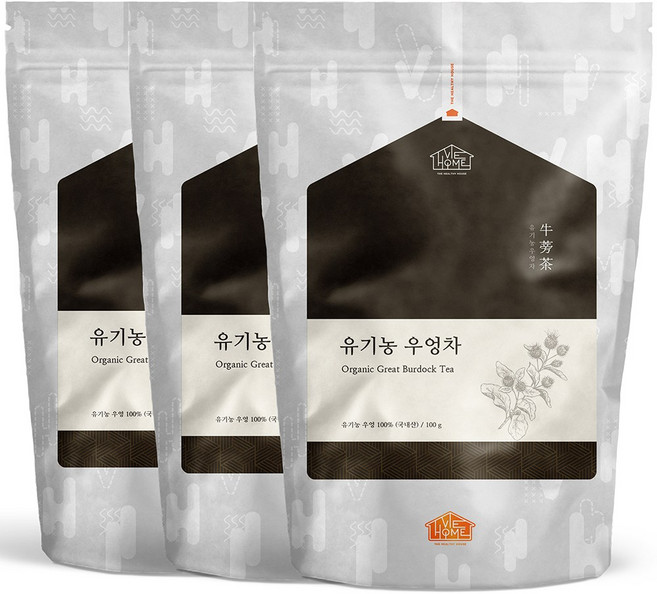 닥터비옴 오가닉 볶은 우엉차, 100g, 3개, 1개입