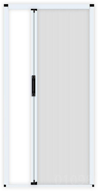 자바라문 커튼 홀딩도어 커튼 간이문 파티션 가림막 주문제작 흰색 프레임+흰색