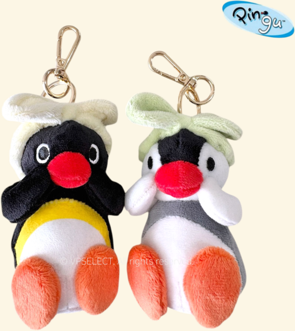 핑구 헤어밴드 인형 키링 가방고리 콜라보 굿즈 핑가 키홀더 선물