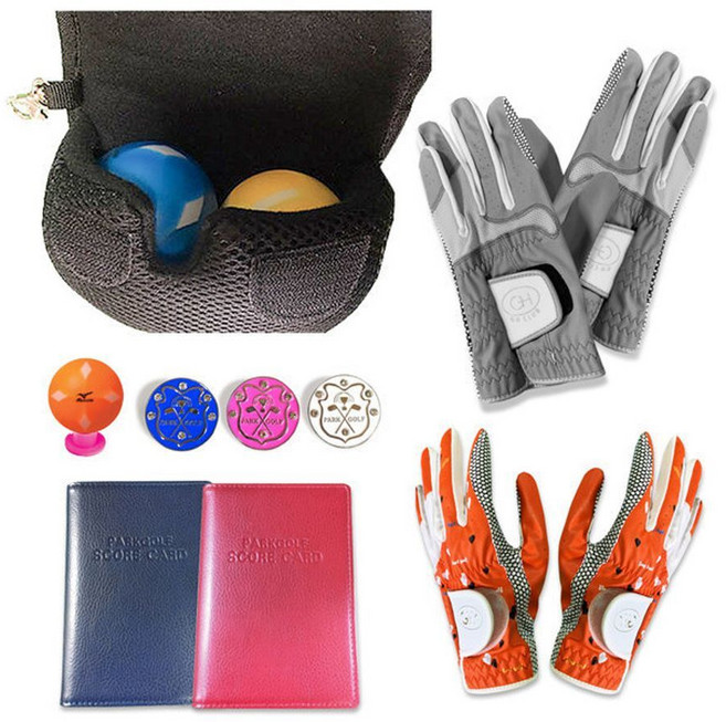 미즈노 파크골프용품 액세서리 총집합