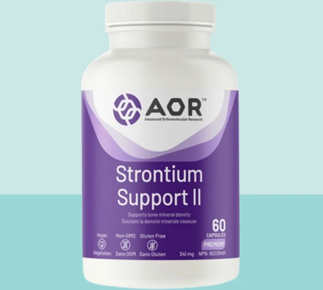 캐나다 AOR 스트론튬 서포트2 60정, 1개 - 쿠팡