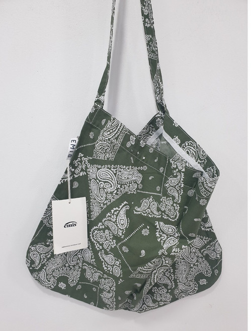 [국내매장판정품] EMIS 이미스 페이즐리 에코백 + 이미스리유저블백