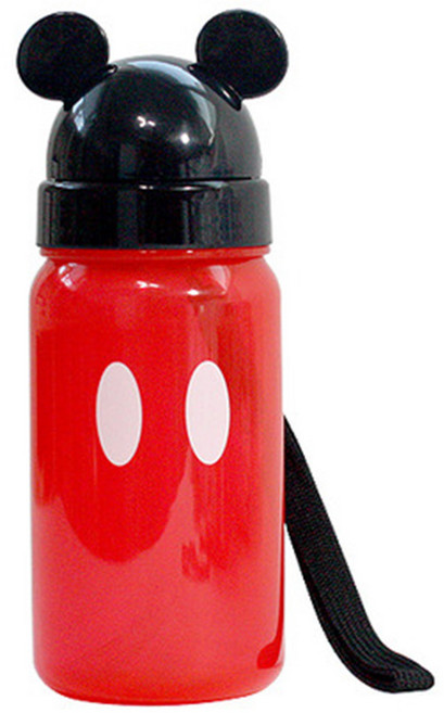 미키마우스 얼굴 빨대물통 350ml, 1개
