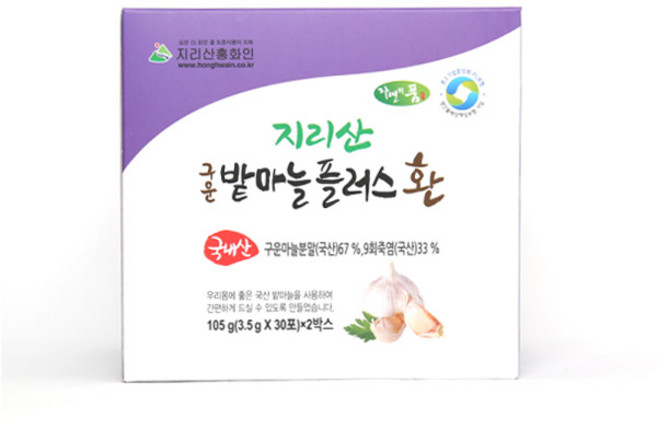 국산 구운 밭마늘플러스환 3.5g, 60개