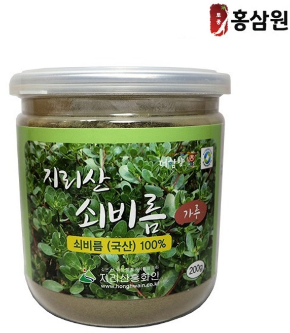 토종홍삼원 지리산 쇠비름 가루 200g, 1개