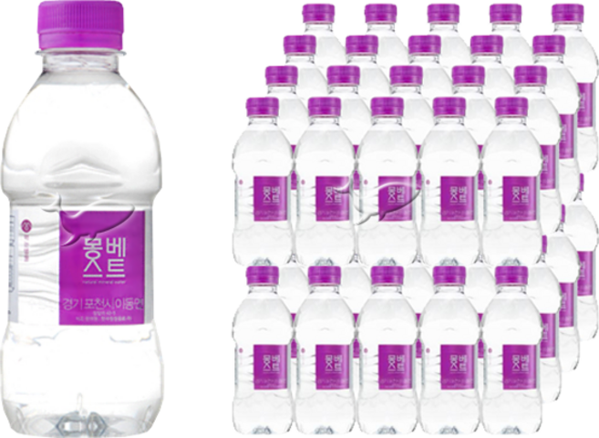 몽베스트 생수, 330ml, 40개