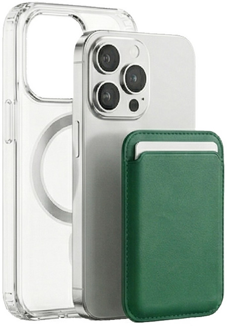 아이비온 아이폰 맥세이프 케이스 카드 슬롯 지갑 수납 2장 세트