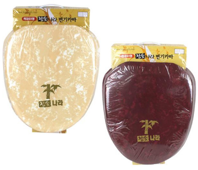 코텍스 코텍 변기카바 참숯나라 O형 특대형 k-3073 막힘 변기시트, 1개