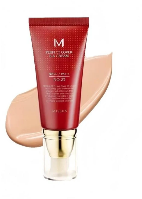 미샤 M 퍼펙트 커버 비비크림, 23호 자연스러운베이지, 50ml, 2개 - 쿠팡