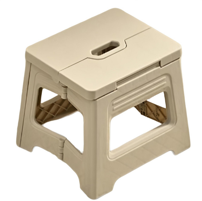 원이네 접이식 욕실용 의자, 아이보리