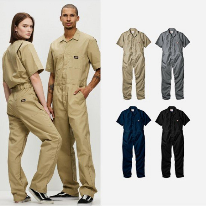 디키즈 반팔 점프수트 33999 커버롤 워크웨어