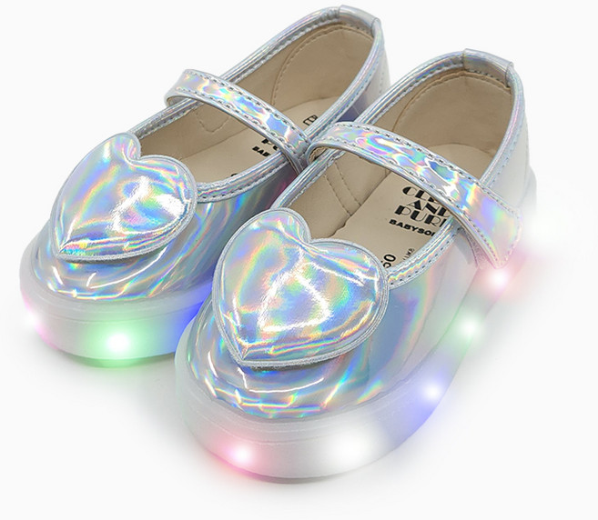 베이비솔 오로라하트 LED 메리제인