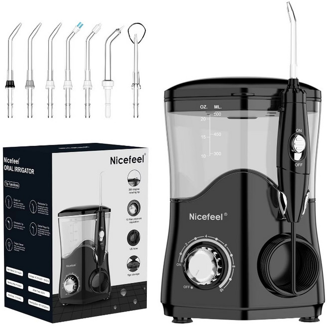 가정용 구강세정기 데스크탑형 워터플로서 충치예방 물치실 Oral Irrigator Water Flosser