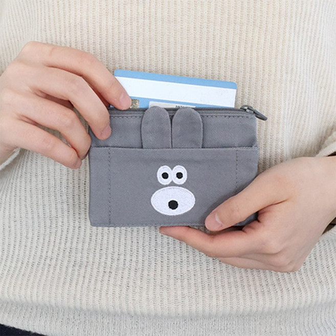 [로마네] Brunch Brother 폴더블 지갑 ver.2 / 귀여운 카드 보관 정리