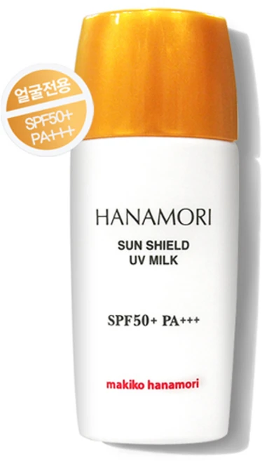 하나모리 선 실드 UV 밀크 35ml / 선크림 워터프루프 메이크업베이스 겸용, 1개 - 쿠팡