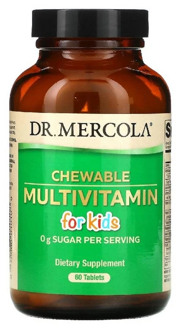 닥터머콜라 멀티비타민 어린이 Multivitamin 종합 비타민 키즈 츄어블 60 정, 60정 - 쿠팡