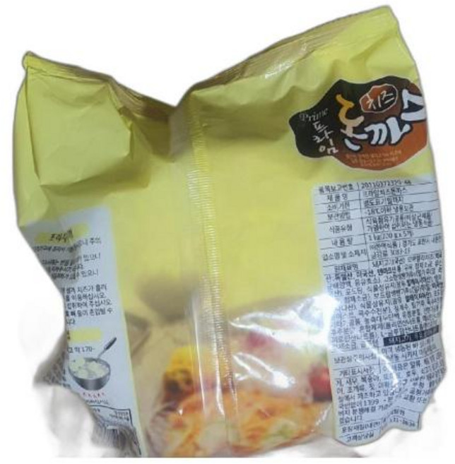 프라임치즈돈가스 치즈17한맥, 1kg, 1개