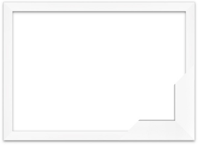 DIY 큐빅 보석십자수 액자 30x30cm 패브릭형 비즈아트 아크릴 보호필름 포함 인테리어 홈데코, 슬림 화이트, 1개