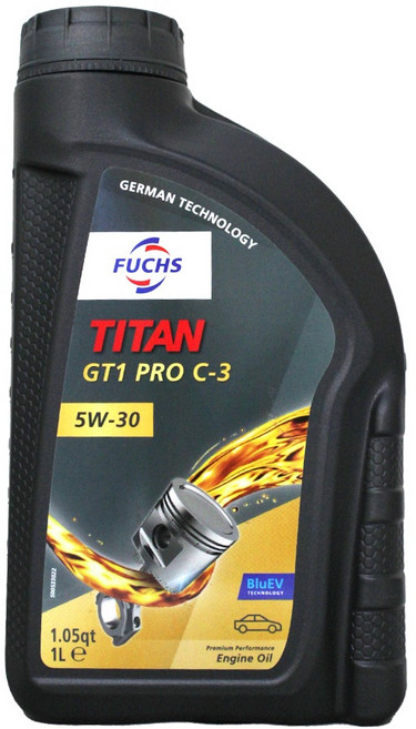 易油網 FUCHS TITAN GT1 PRO C3 5W30 BluEV 福斯合成機油 柴油車 504/507, 1個