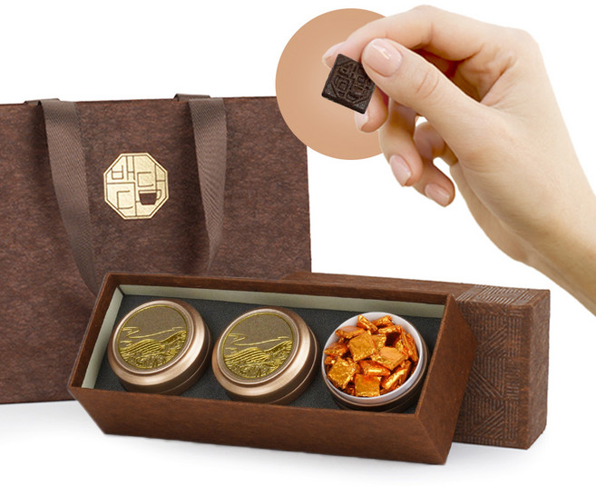 백다담 보이차 프리미엄 티선물세트 고농축환 보이차고, 1개, 3구 150개입