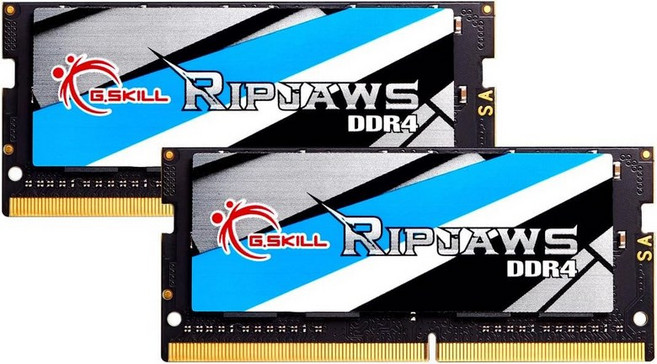 G.SKIL Ripjaws DDR4 SO-DI 시리즈 RA 16GB 2x8GB 3200Ts CL22-22-52 1.20V 언버퍼링 비ECC 노트북노트북 메모리