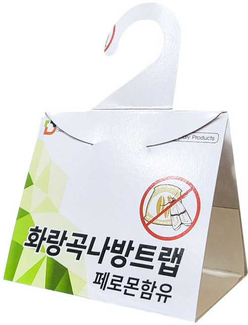 [대길산업 화랑곡나방트랩 10개] 퇴치 끈끈이 트랩 쌀나방 집나방퇴치, 10개
