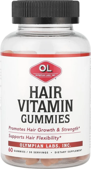 올림피안랩스 헤어 비타민 구미젤리 60개, 6개 - 쿠팡