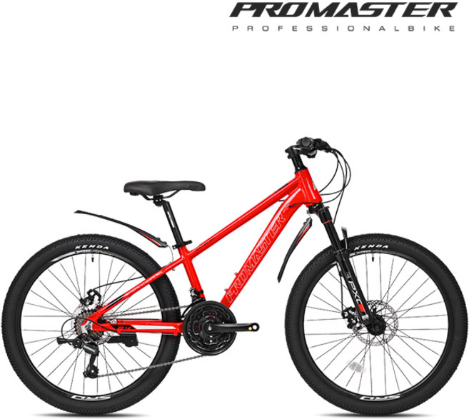 2025 프로마스터 엑스씨2.1D 24인치 시마노21단 디스크 주니어 초등학생 MTB자전거, 엑스씨2.1D 24인치 레드 미조립, 미조립, 1개