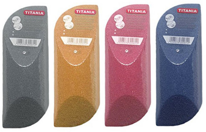 티타니아 퍼미스 발각질 제거 스펀지 파일색상 랜덤 발송, 1개, 2개입