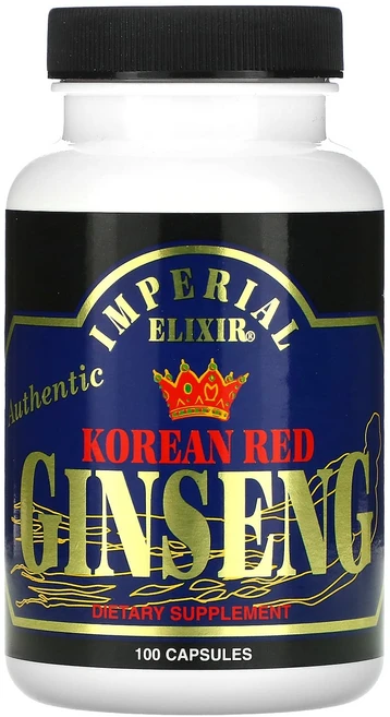 Imperial Elixir 한국산 홍삼 600mg 캡슐 100정(캡슐 1정당 300mg), ImperialElixir한국산홍삼600mg캡슐100정, 1개, 100정 - 쿠팡