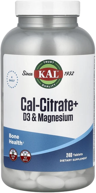 KAL Cal-Citrate+ D3 마그네슘 240정, 2개 - 쿠팡