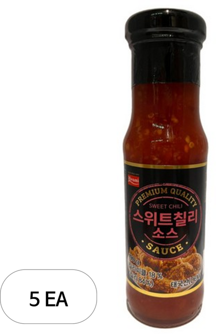 화미 스위트칠리 소스, 190g, 5개