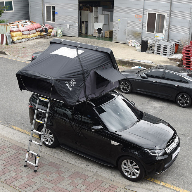 디스커버리5 루프탑텐트 아이캠퍼 스카이캠프 3.0 4인용 무광블랙 방문시 무료장착