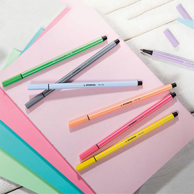 스타빌로 펜68 1.0mm 낱색 싸인펜, 44엘로우