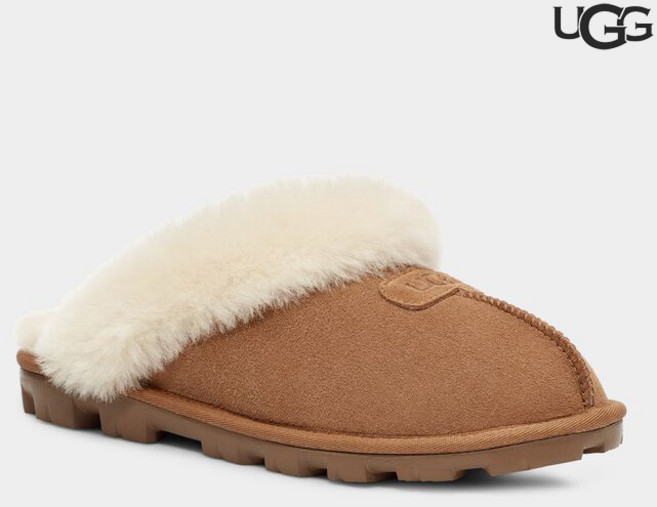 어그 코케트 슬리퍼 양털 겨울용 성인 여성용 UGG COQUETTE 5125 체스트넛