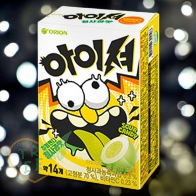 OT 아이셔 츄잉캔디 청사과맛42g 키즈캔디 유아캔디