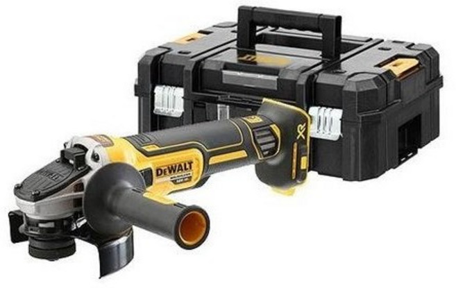디월트 충전그라인더 베어툴 DCG405N + 공구함, 1개