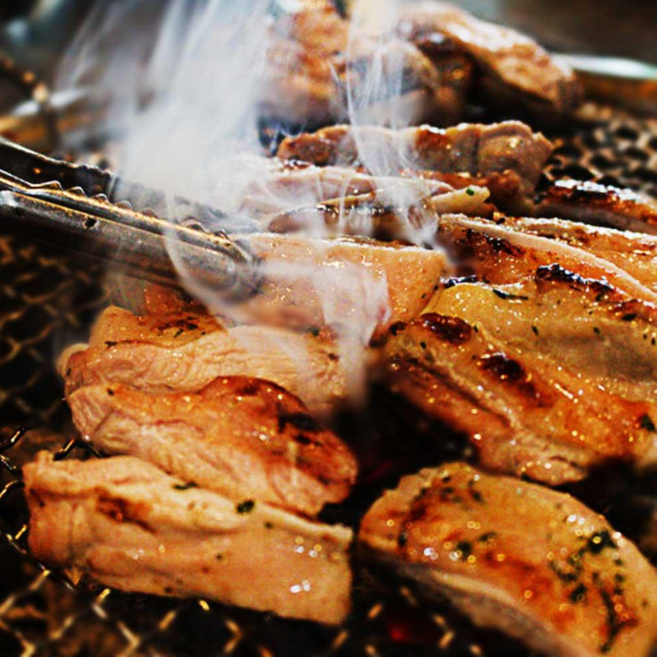 초벌구이 춘천 닭갈비 숯불 닭갈비 맛집 캠핑 음식 밀키트 국내산 냉장 닭다리살, 간장 숯불 닭갈비, 1개, 700g