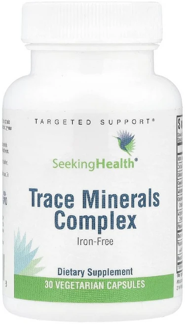 시킹헬스 트레이스 미네랄 콤플렉스 Trace Minerals Complex 베지캡슐 30정, 1개 - 쿠팡