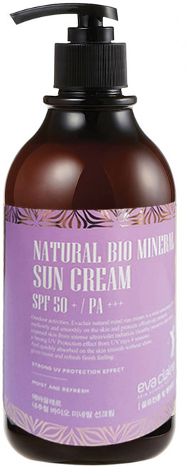 에바끌레르 골프전용 민감성선크림 대용량500ml-, 2개, 500ml