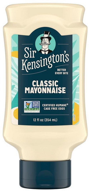 Sir KensingtON 온's 마요네즈 클래식 마요 글루텐 프리 GMO 프리 프로젝트 인증 선반 안정성 355ml12온스, 1, 355ml