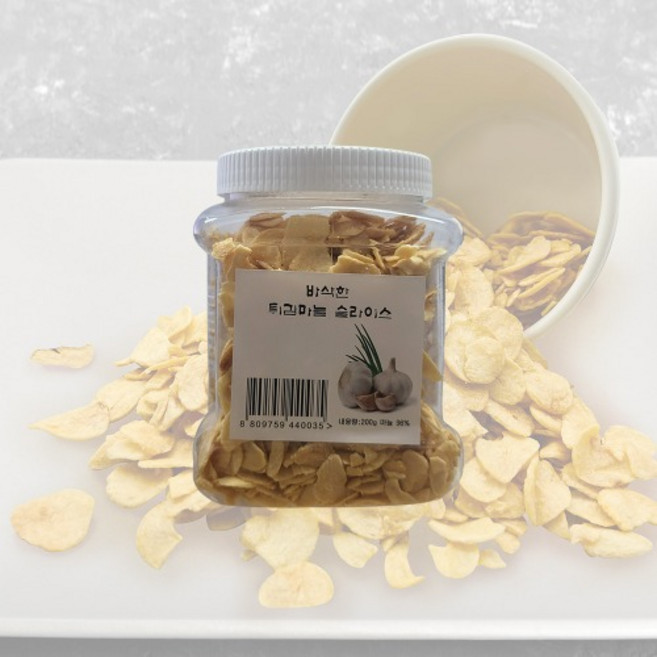 바삭바삭한 튀김마늘 슬라이스 200g, 1개
