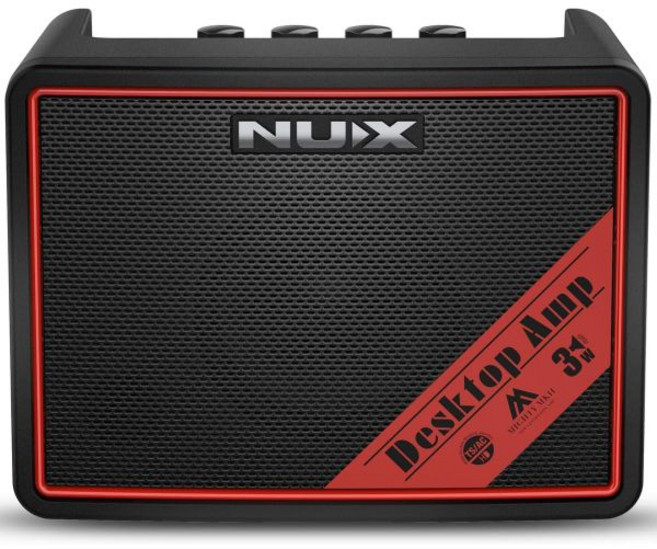 NUX 마이티 라이트 BT MKII 휴대용 데스크탑 모델링 기타베이스 앰프 3와트 512 샘플 IR 7 이펙트 블록